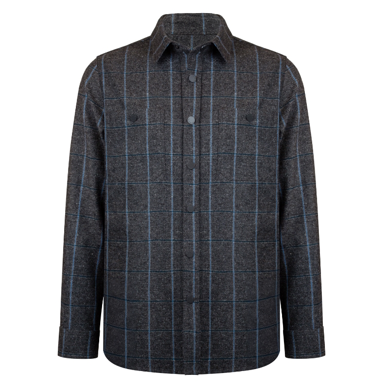 ANDERS ANTHRACITE CHECKED