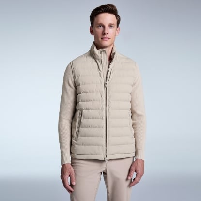 BM GILET LIGHT BONE
