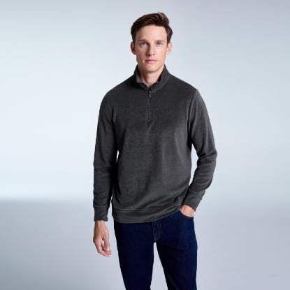 WESLEY TOWELLING SPACE GREY	