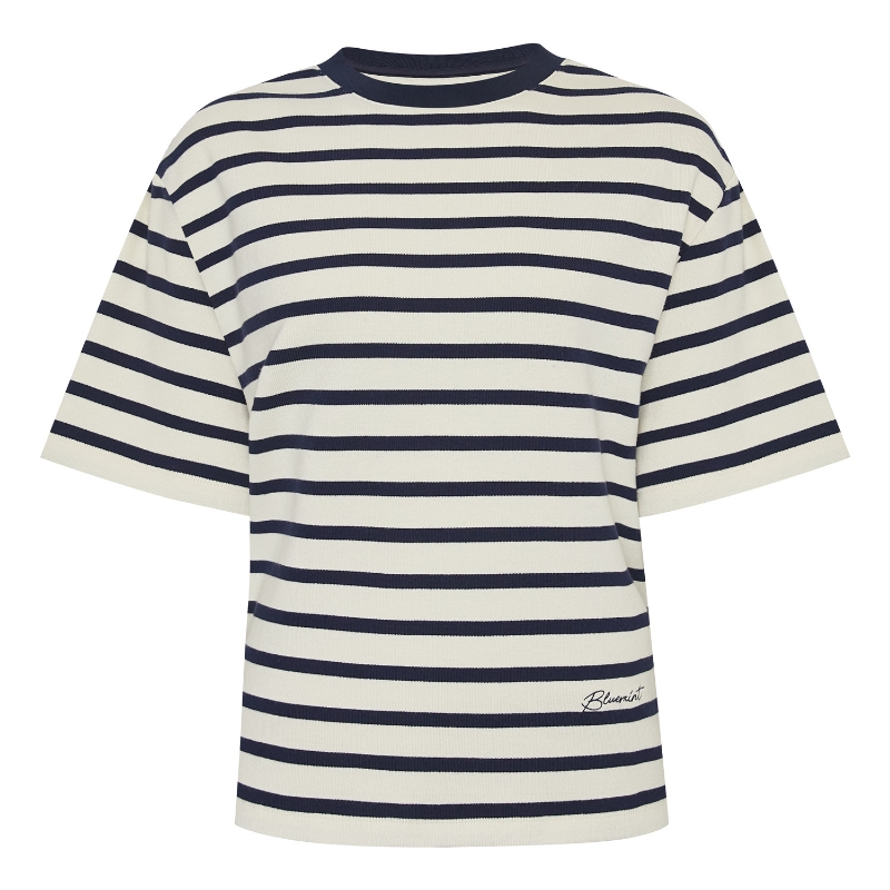 ARIELLE NUIT-ECRU STRIPEY