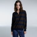 DARIA MARRON STRIPEY	