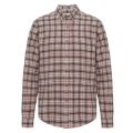 MALCOLM CRINKLED BROWN CHECKED
